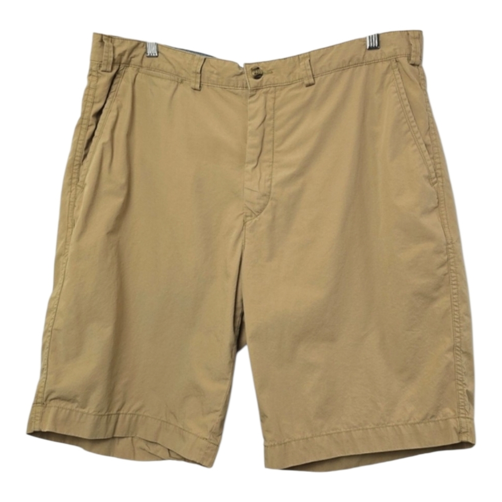 Polo Ralph Lauren Classic Fit Stretch Chino Shorts Tan Size 36 Preppy